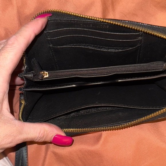 Michael Kors Black Saffiano Leather Wallet - Picture 5 of 5